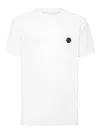 Philipp Plein Lightweight Short Sleeve Crew Neck T-shirt In White