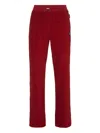 Philipp Plein Jacquard Track Pants In Red
