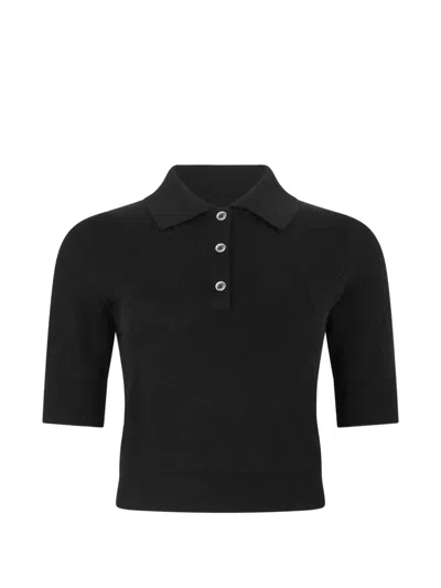 Philipp Plein Jacquard-monogram Polo Shirt In Black