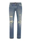 Philipp Plein Jeans Boot-cut - Lavado Medio