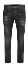 Philipp Plein Denim Skinny Fit Hexagon Jeans