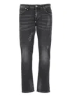 Philipp Plein Mid-rise Slim-fit Jeans In Black