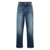Philipp Plein Beach Boy Fit Greatness Embroidered-logo Jeans In Blue