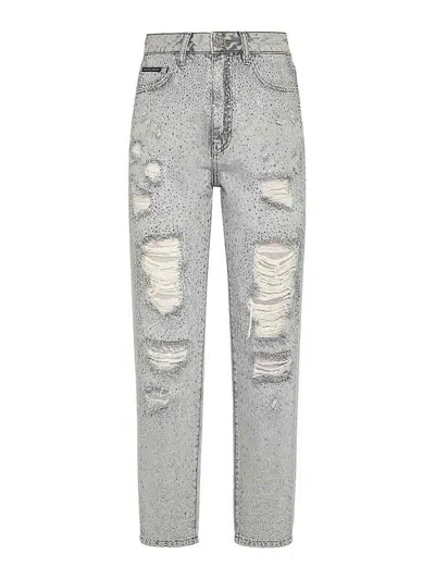 Philipp Plein Jeans In Dark Wash