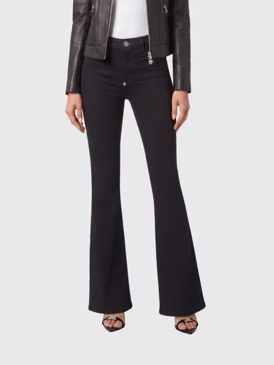 Philipp Plein Jeans Woman Color Black In Transparent