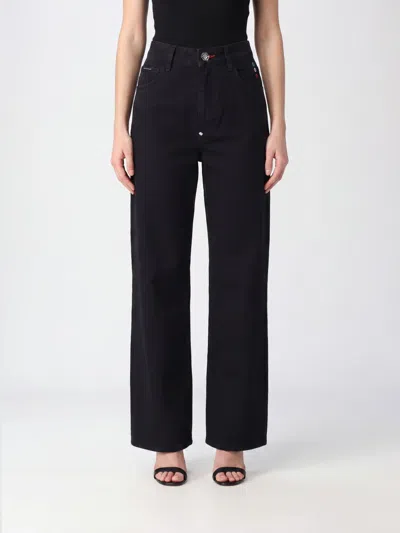 Philipp Plein Jeans Woman Color Black