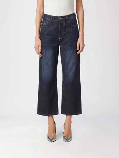 Philipp Plein Jeans Woman In Blue