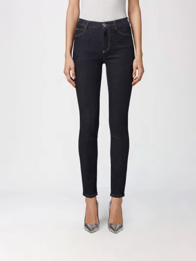 Philipp Plein Jeans Woman In Blue