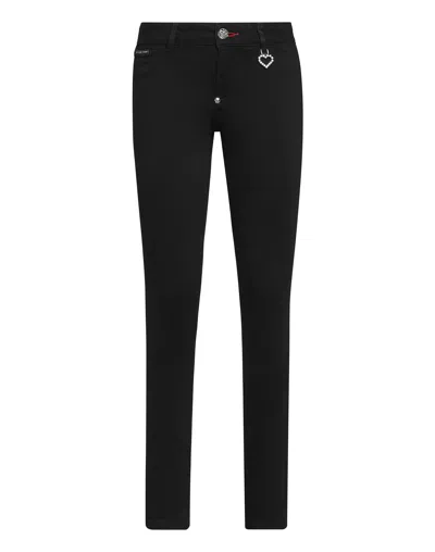 Philipp Plein Jegging  Tm In Black