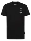 Philipp Plein Cars Racing Jersey T-shirt Round Neck In Black Black
