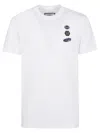 Philipp Plein Round Neck Cars Racing T-shirt In White