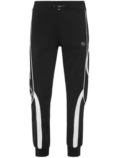 Philipp Plein Jersey Track Trousers In Black