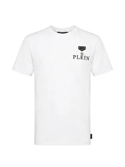 Philipp Plein Jersey T-shirt Plein R Men In White