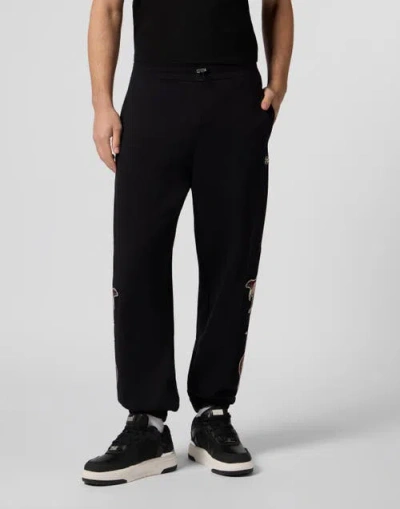 Philipp Plein Jogging Pants Tattoo Patches Men In Black
