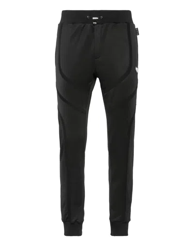 Philipp Plein Logo-plaque Track Pants In Black