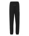 Philipp Plein Jogging Trousers Crystal Iconic Plein In Black