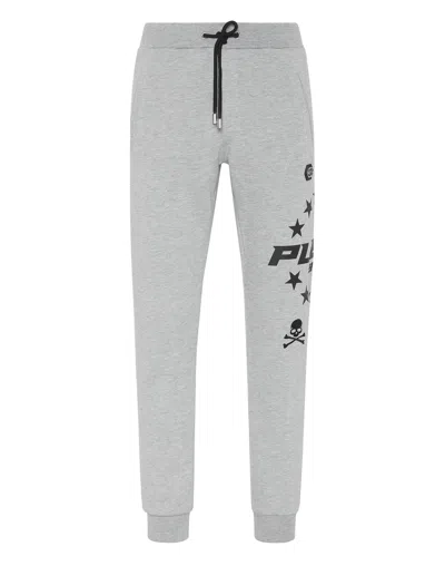 Philipp Plein Jogging Trousers In Grey