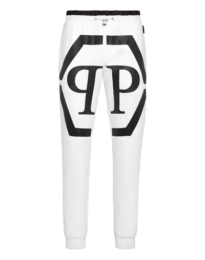 Philipp Plein Jogging Trousers Hexagon In Multi