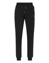 Philipp Plein Jogging Trousers Iconic Plein In Black