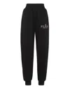 Philipp Plein Jogging Trousers Iconic Plein In Black