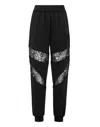 Philipp Plein Lace Panels Joggings In Black