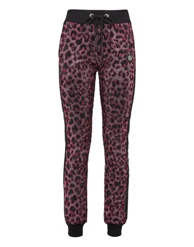 Philipp Plein Jogging Trousers Pink Paradise