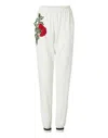 Philipp Plein Jogging Trousers "russel Sarah" In White