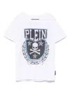 Philipp Plein Junior Crew-neck T-shirt In White