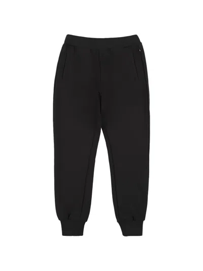 Philipp Plein Junior Kids' Logo Track Pants In Black