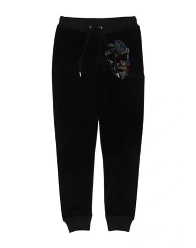 Philipp Plein Babies'  Junior Toddler Girl Pants Black Size 6 Cotton, Modal, Polyester