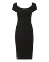 PHILIPP PLEIN KNIT MIDI DRESS