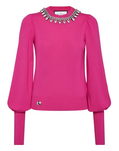 Philipp Plein Knit Pullover In Multi