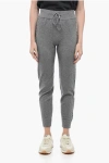 PHILIPP PLEIN KNITTED KELLY JOGGERS WITH RHINESTONED DETAIL