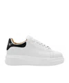 Philipp Plein Leather Low-top Sneakers In White