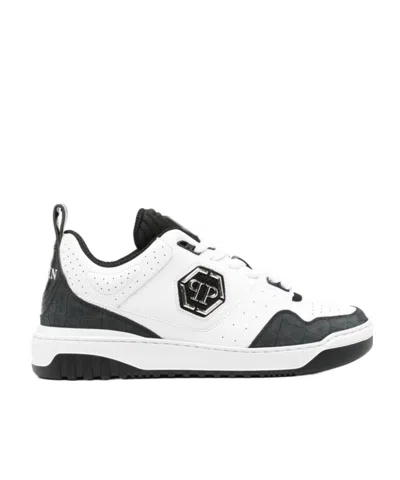 PHILIPP PLEIN LACE-UP LOW-CUT CASUAL SHOES