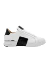 Philipp Plein Hexagon Lo-top Sneakers In White