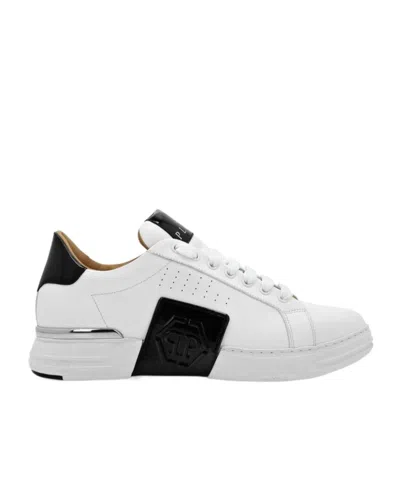 Philipp Plein Sneakers Hexagon Low-top In White
