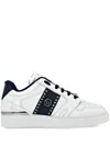 Philipp Plein Lace-up Sneakers In Weiss