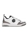 Philipp Plein Laced Sneakers In White