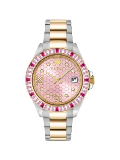 Philipp Plein Lady Empire 39mm Watch In Transparent