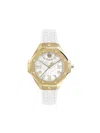 Philipp Plein Unisex Chronograph White Silicone Strap Watch 42mm In 白色
