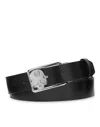 Philipp Plein Leather Belt In Black