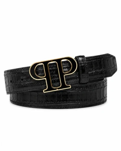 Philipp Plein Leather Belt Pp Cocco Men