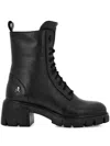 Philipp Plein Leather Boots In Black