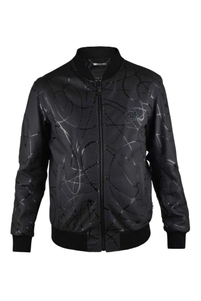 PHILIPP PLEIN LEATHER JACKET