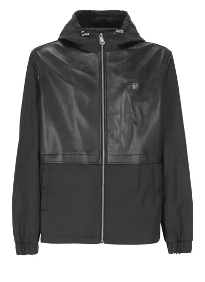 PHILIPP PLEIN LEATHER JACKET