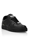 Philipp Plein Leather Lo-top Sneakers Shearling Lining King Power In Multi