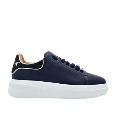 Philipp Plein Sneakers Blue In Black