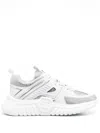 Philipp Plein Hexagon Runner Sneakers In White