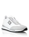 Philipp Plein Logo-plaque Sneakers In Grey